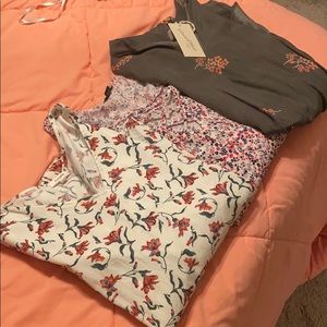Lot of floral shirts